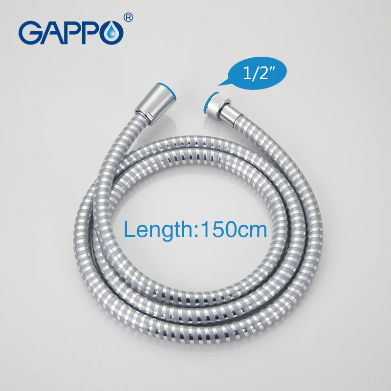 GAPPO 1 набор Высокое качество 1,5 м ПВХ гибкий шланг для душа водопроводный шланг Аксессуары для ванной комнаты водопровод G42