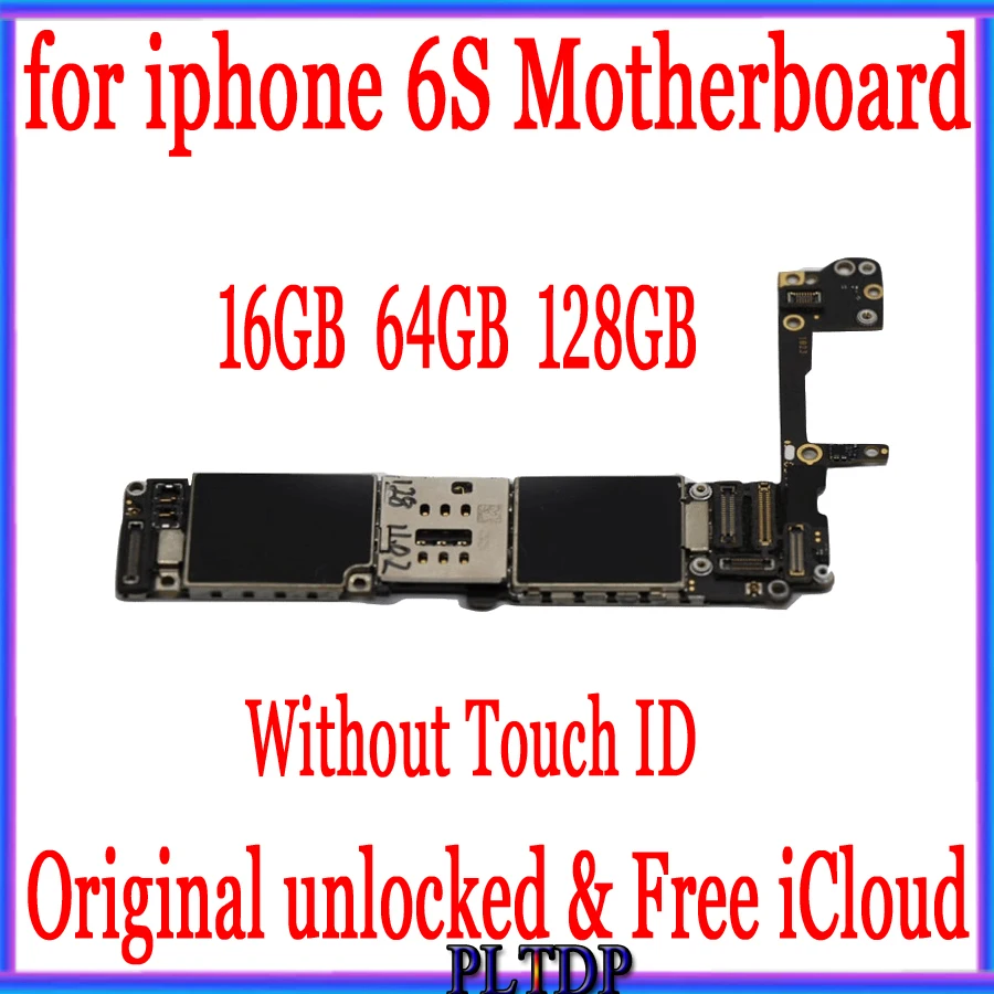 

16GB 64GB 128GB Factory unlocked for iphone 6S 4.7inch Motherboard without Touch ID,for iphone 6S Mainboard+Chips