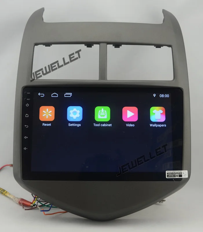 Best 9" Quad-core 1024*600 HD screen Android 8.1 Car GPS radio navigation for Chevrolet Aveo Sonic Holden Barina 2012-2016 1