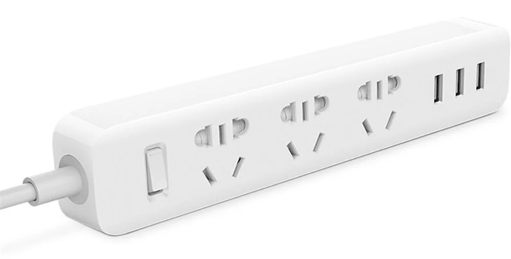 Оригинальная розетка Xiaomi с 3 USB стандартными удлинителями, многофункциональная умная электрическая полоса, Домашняя электроника