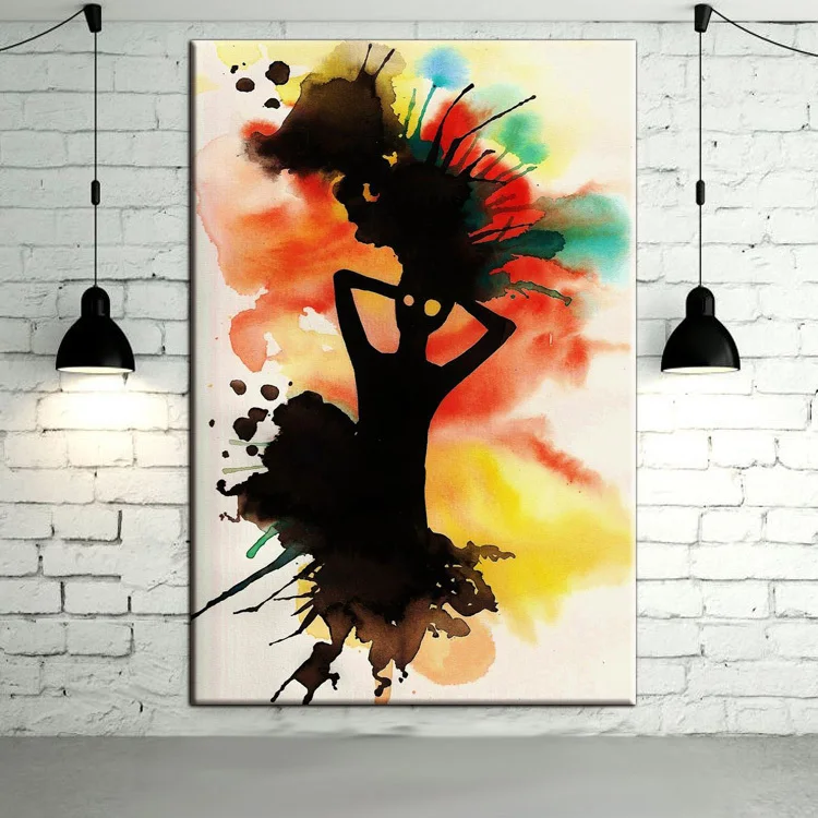 

Artist Pure Hand Painted Abstract Creative Shadow Oil Painting For Home Decorative Beautiful Colors Shadow Canvas Painting