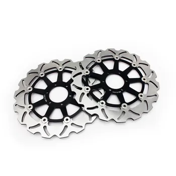 

BIKINGBOY Front Brake Disks Discs Rotors For Yamaha TDM 850 91-01 TRX 850 95-00 FJ 1200 90-96 FZR 600 R 90-3 FZ 750 Genesis