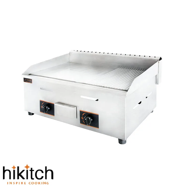 Sale restaurant equipment gas grill griddle stainless steel teppanyaki griddle grill.Quality