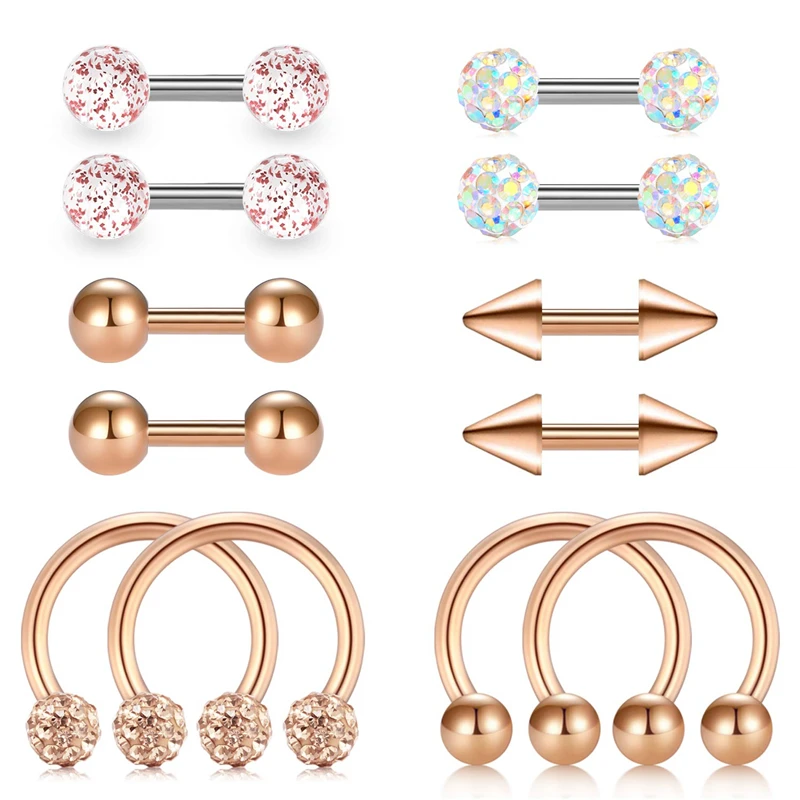 Surgical steel helix earrings Clearance