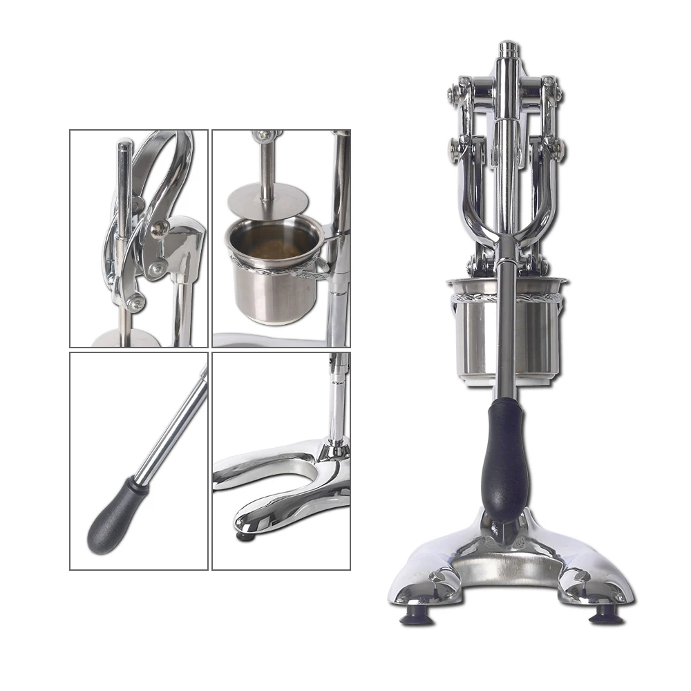 Potato Chips Squeezers Machine Manual French Fries Cutters Long 30cm Potato Chip Squeezers Kitchen Food Processors 6mm Hole