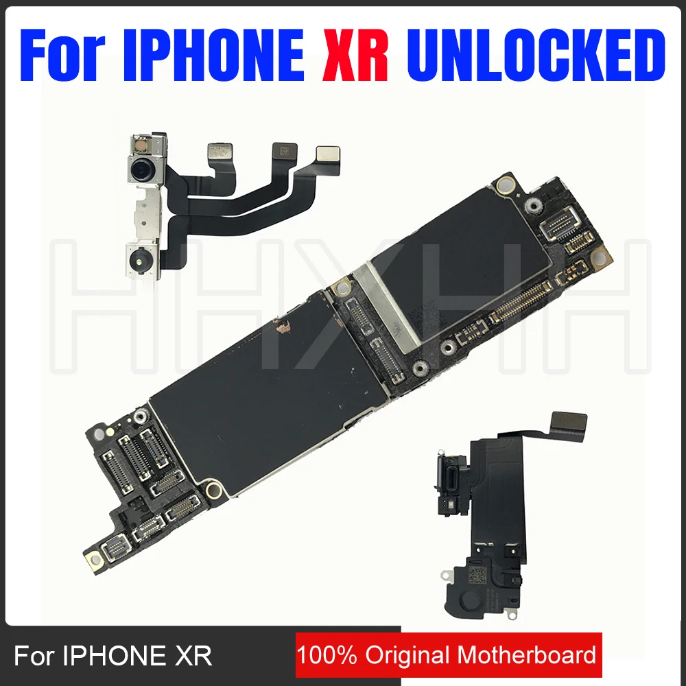

Free Shipping for iPhone XR motherboard boards 64Gb 128Gb 256GB Logic boards with full chips ios all function Tested