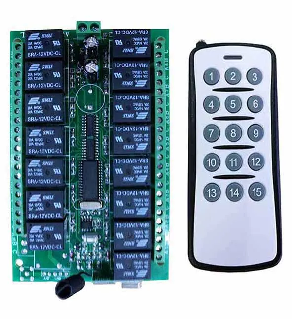 controle de radio frequencia 1000m dc 12v 03
