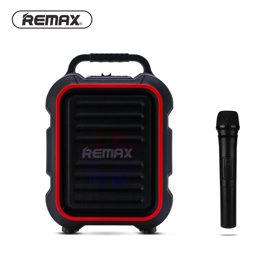 

REMAX RB-X3 Outdoor Portable Bluetooth V3.0 Speakers with Wireless Microphone Big Bass Wireless Music Speaker for Phone/MP3