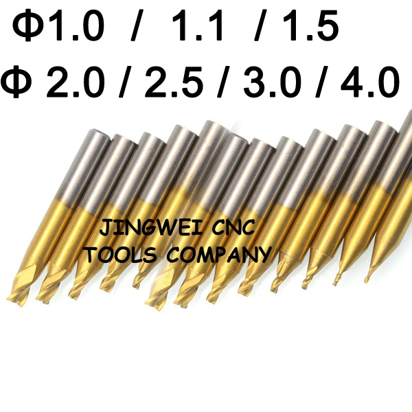 Titanium Key end mill For Vertical Key Machine Cutter Parts Locksmith
