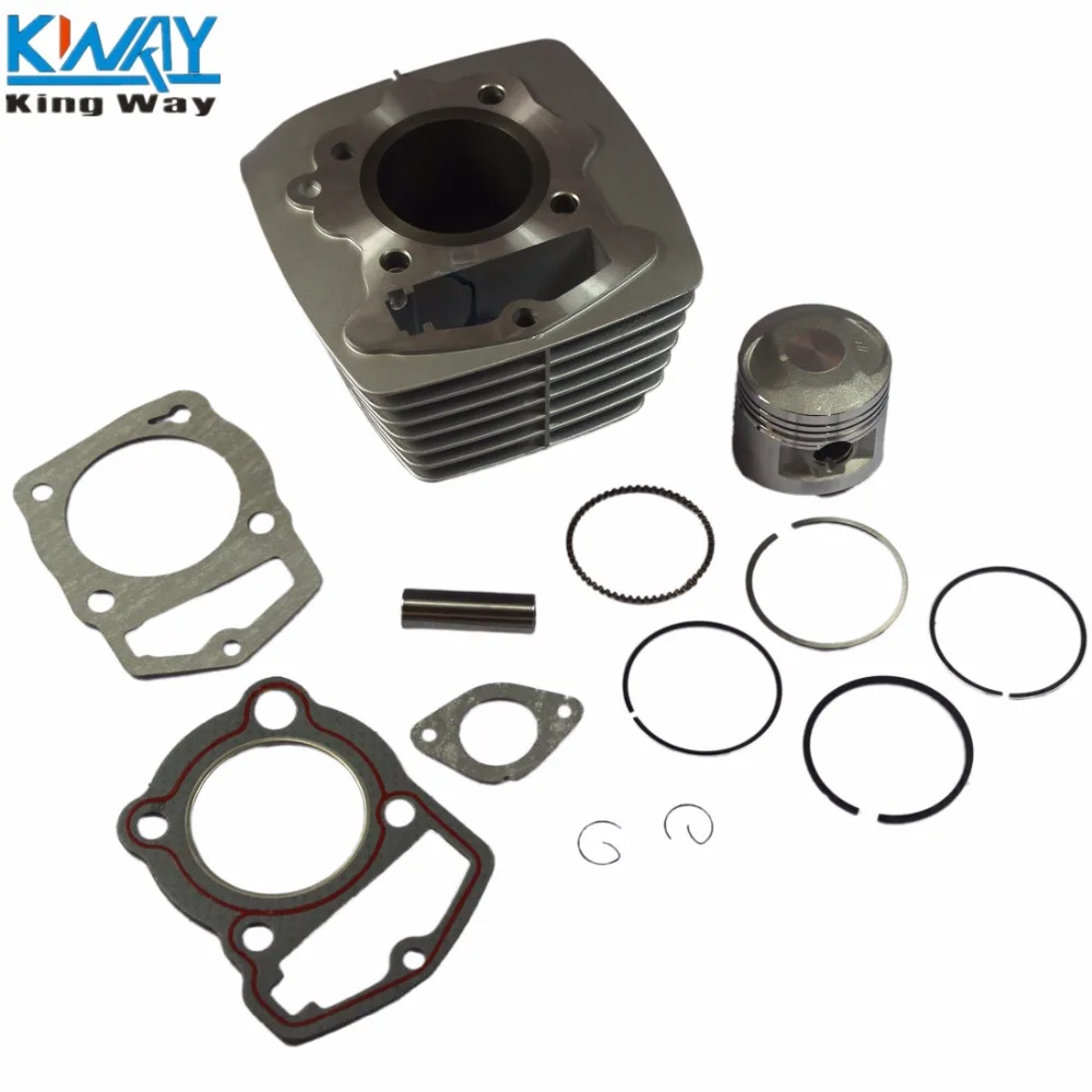 

FREE SHIPPING - King Way - Top End Piston Cylinder Engine Rebuild Kit For Honda CB125S CL125S SL125 XL125