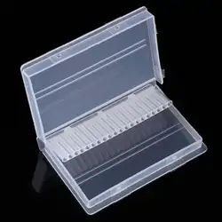 20 отверстий ногтей сверла коробка для хранения Контейнер держатель дисплей организатор случае новый продукт
