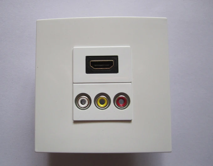 86 style socket HDMI + RCA pic 1