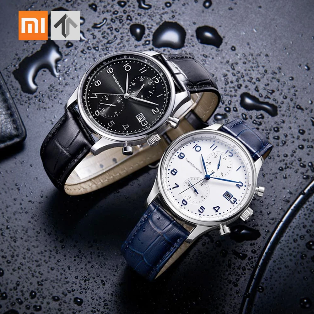 

Xiaomi Youpin TwentySeventeen Business Quartz Watch High Quality Elegant Wrist Watch Men Women with Stainless Steel Strap Gift