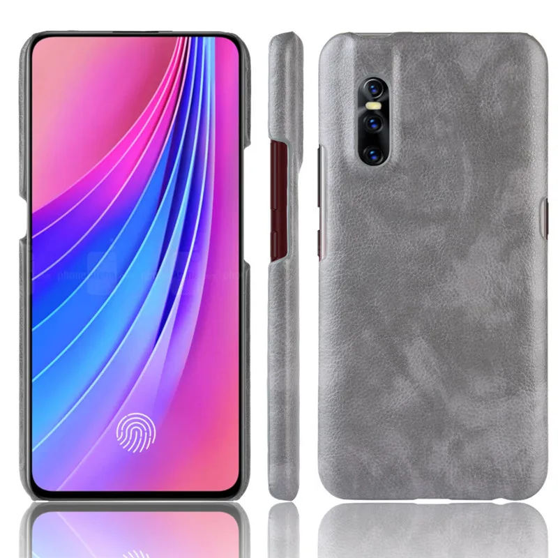 For VIVO V15 Pro ShockProof luxury PU Leather Hard Back Cover Case For VIVO V15Pro V15 Pro Phone Case
