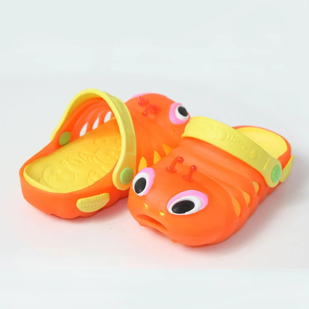 Summer Slippers Toddler Baby Boys Girls Cartoon Beach Sandals Flip Shoes Kids Boy Girl Animal Cute Fashion Slipper For 3M-5T kid