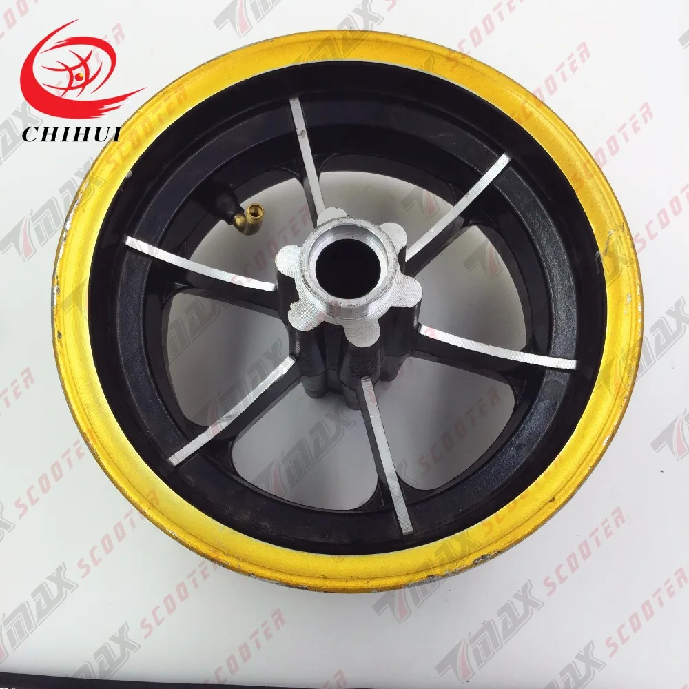 Scooter Wheel Hubs 130/50 8 Rear Wheel Rims Aluminium Alloy Wheel Hub