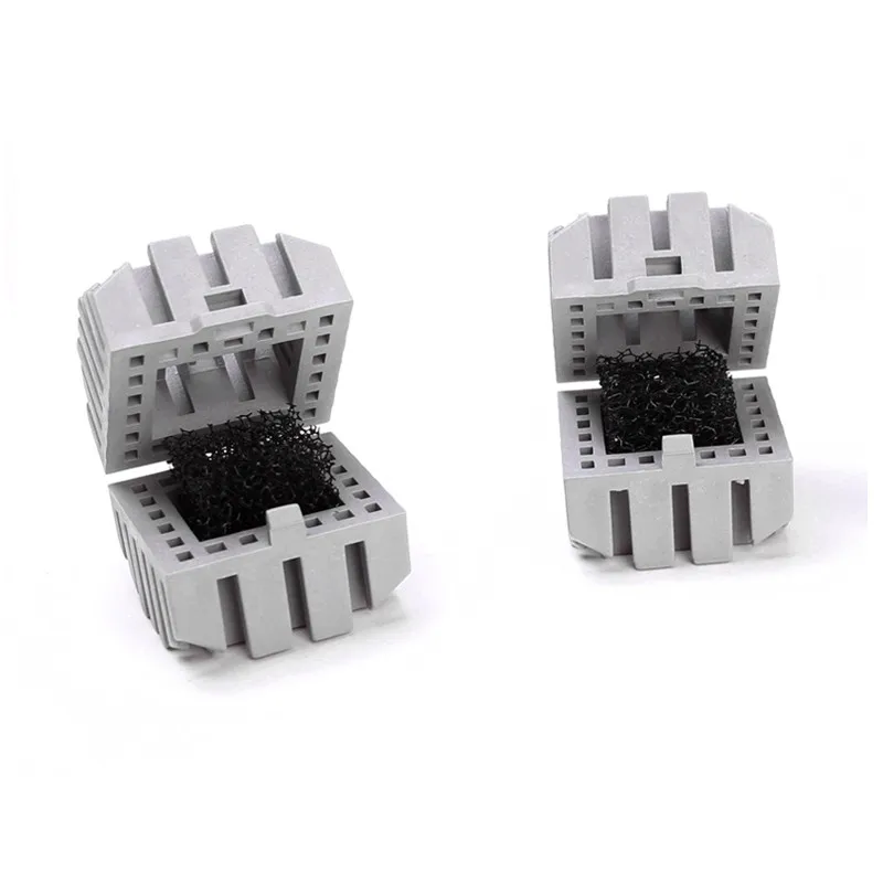 

10pcs New Aquarium Biochemical Sponge Square Balls Nitrification Bacteria Cultivating Block Filter Media With Sponge Cotton 35mm