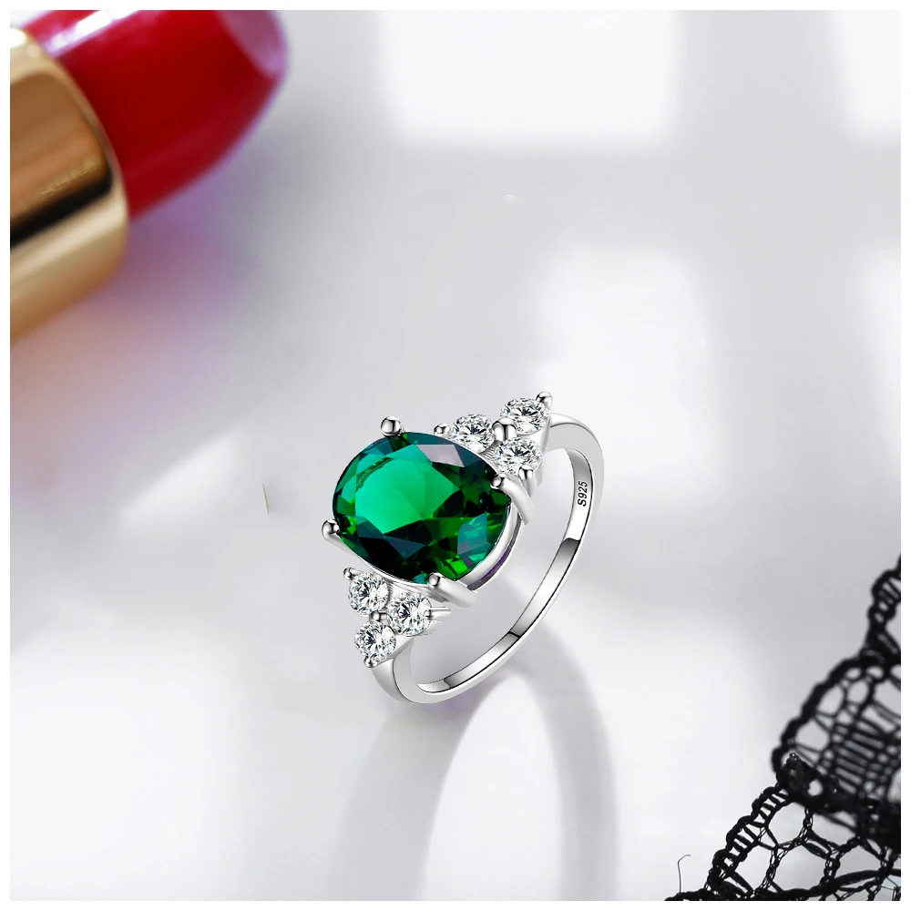 turquoise ring crystal personalized gemstone ring 925 luxury ring Party Trendy wholesale lots bulk