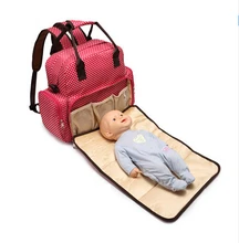 Diseñador de Bolsas de Bebé para la Mamá de La Momia Bolsa de Pañales de gran Capacidad Mochila Accesorios Cochecito Cochecito de Bebé Cochecito Organizador Bolsas de Pañales