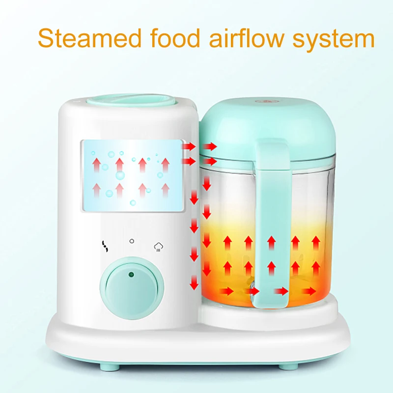 Baby Feeding Food Maker Supplement Newborn Food Cooking Blenders Steamer Processor Infant Fruit Vegetable Maker For Baby Care