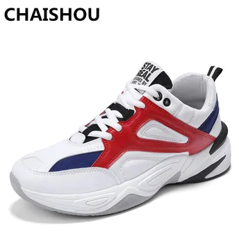 

CHAISHOU 2019 High quality Sneakers Fashion Comfortable Hommes Footwear Zapatillas de deporte Mens Casual Shoes Krasovki B-214