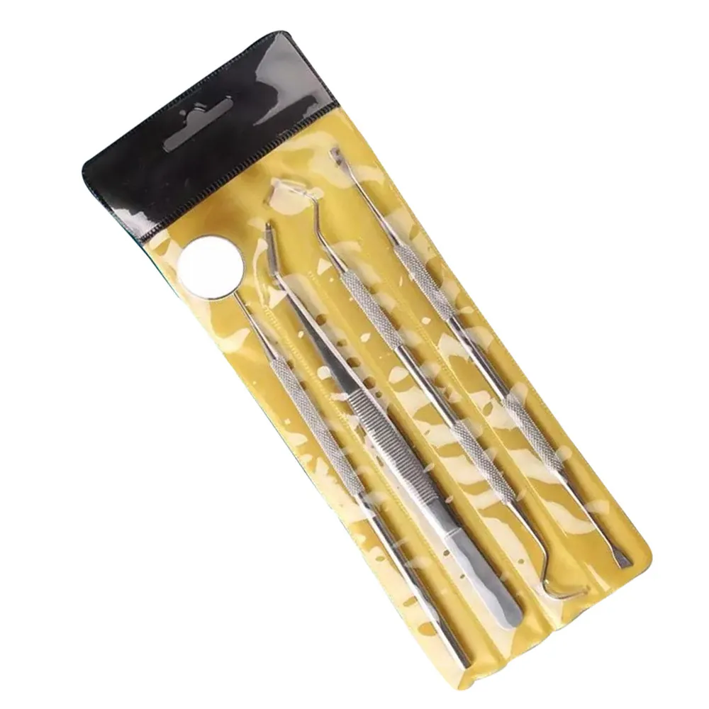 Professional Teeth Whitening Clean Dentist Tool Kit Stainless Steel