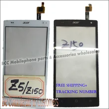 In Stock!!Original for Acer Liquid Z5 Duo Z150 Dual SIM Touch Screen Digitizer Touch Panel Touchscreen+Front Glass Test+freeship