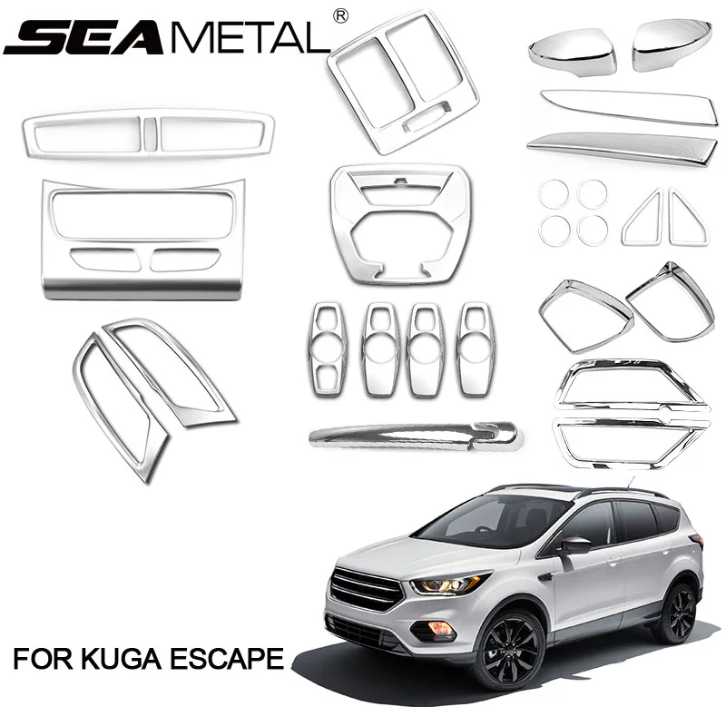 For Ford Kuga Escape 2013 2014 2015 2016 2017 Car Rear Wiper Cover Stickers