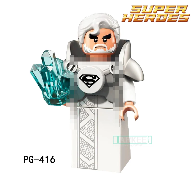 

PG416 Jor-El DC Marvel Single Sale Super Heroes Bricks Action Model Kids Toys Best Children Gift PG8107 Building Blocks Figures