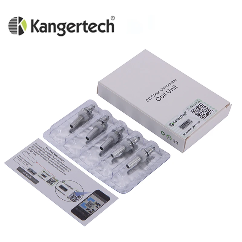 

50pcs/lot Genuine Kanger T3S Coils Heating Coil 1.8ohm 2.2ohm 2.5ohm Atomizer Core Replacement T3s Head Coils MT3 coil
