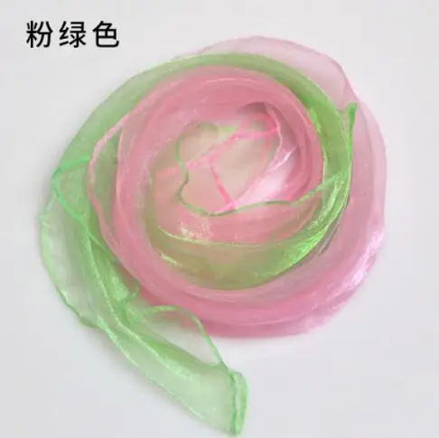 60x60cm Women Gradient Color Square Scarf Imitated Silk Scarves Girls Dancing Small Scarf Thin Chiffon Neckerchief 5
