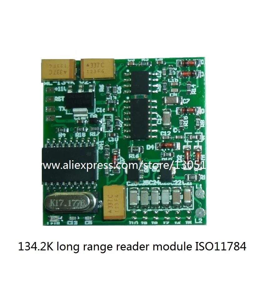

134.2K long range Rfid module ISO11784 EM4305,HT256,EM1001 Card reader