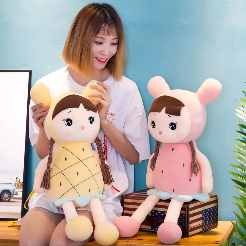 

Cute Fruits Plush Plant Strawberry Toys Cartoon Cute Stuffed Doll Cushion Boys Girls Pineapple Cushion Pillow For Kids Children