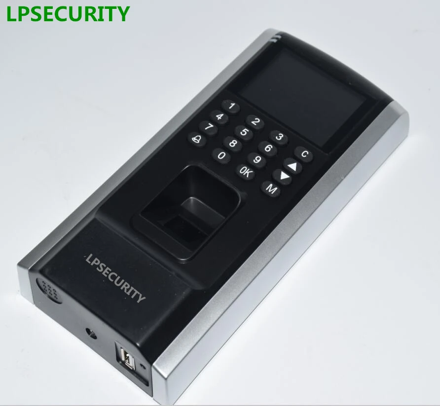 LPSECURITY TCP/IP RJ45 система контроля доступа по отпечаткам пальцев Дверной замок контроль доступа rfid считыватель карт