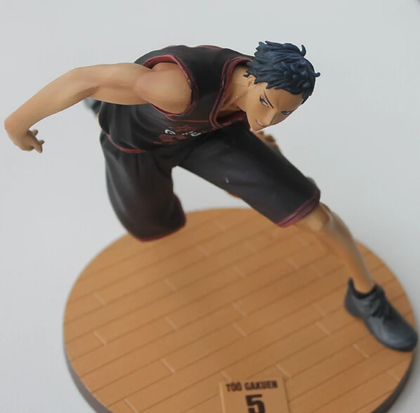 Фигурки Kuroko No Basket игрушечные фигурки Aomine Daiki ПВХ 180 мм экшн Basuke Японские Аниме