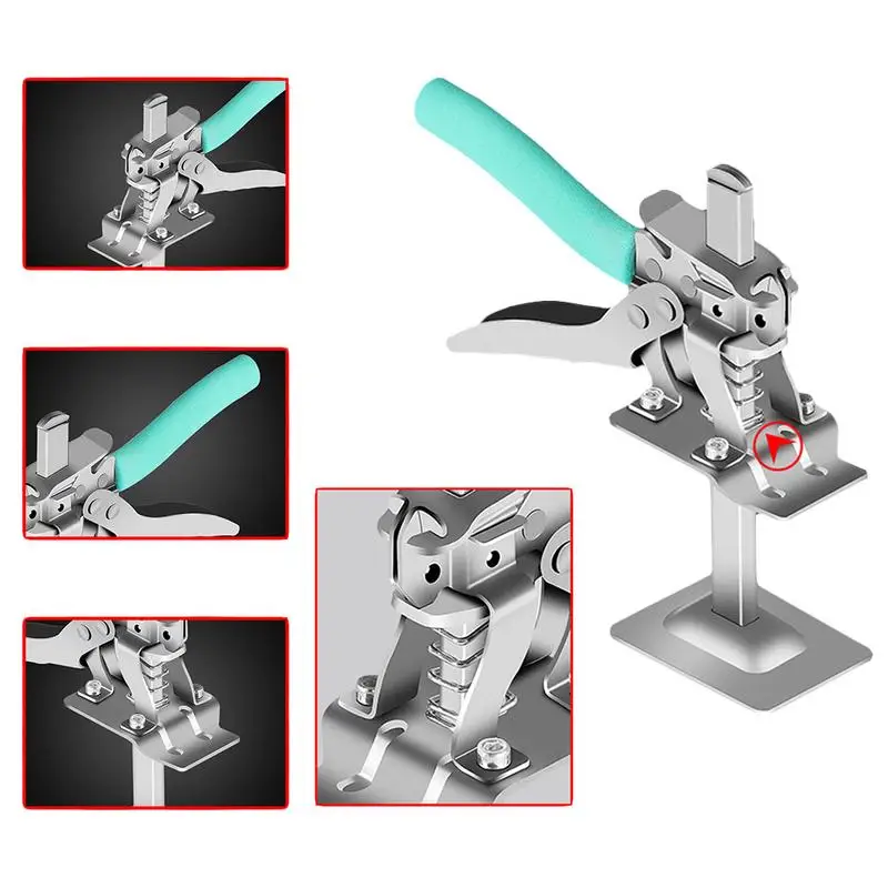 Tile Locator Wall Tile Leveling System Leveler Ceramic Tiles Installation Alignment Tool Clip Spacers Regulator Manual Tool