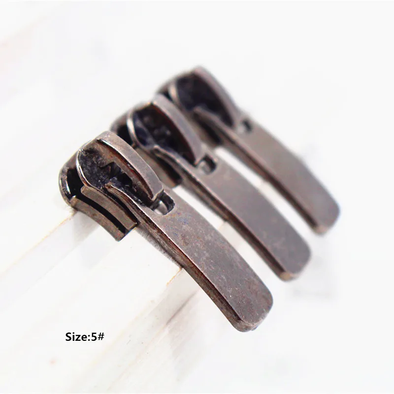 5 Wholesale 10pcs Zipper Metal Zipper Pulls zipper Head For Handbag