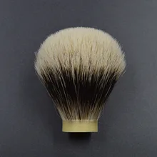 23 мм бритвенная щетка с узлом и головкой с двумя полосами для волос барсука, щетка для бороды, бритвенная щетка с узлом