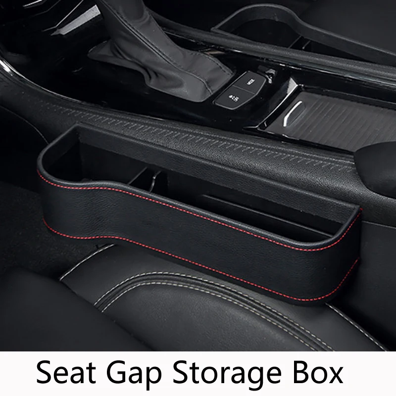 Car Armrest Storage Organizer Between Front Seats Car Gap Filler For Volkswagen POLO Golf 5 6 Passat B5 B6 Bora MK6 Tiguan