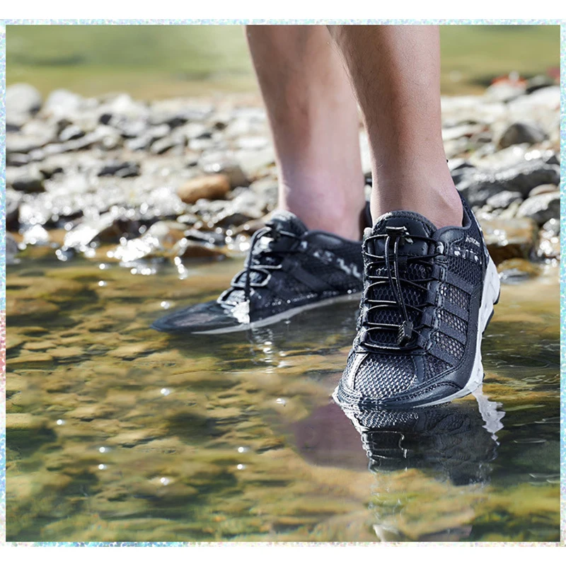 Lover уличная акваобувь треккинговые ботинки с дышащей сеткой нескользящая обувь для женщин мужчин водные виды спорта Спортивная