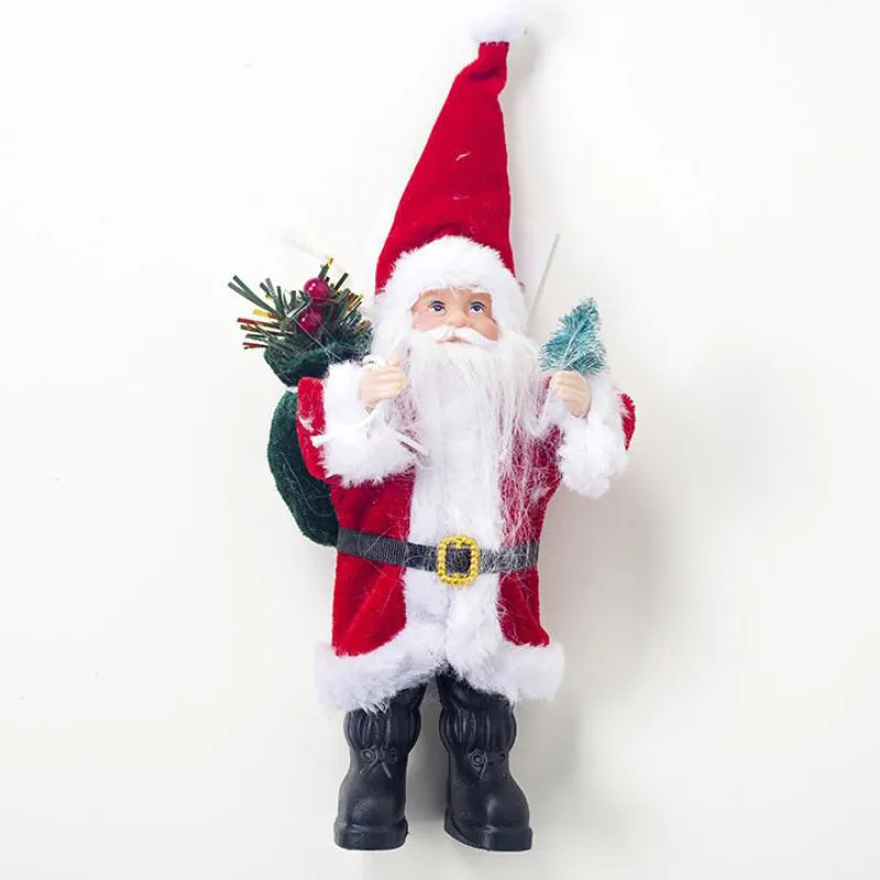 Новинка, рождественские украшения, кукла Санта-Клауса, Рождественское украшение, Navidad, Веселый натальный подарок для детей, Рождественские елочные украшения