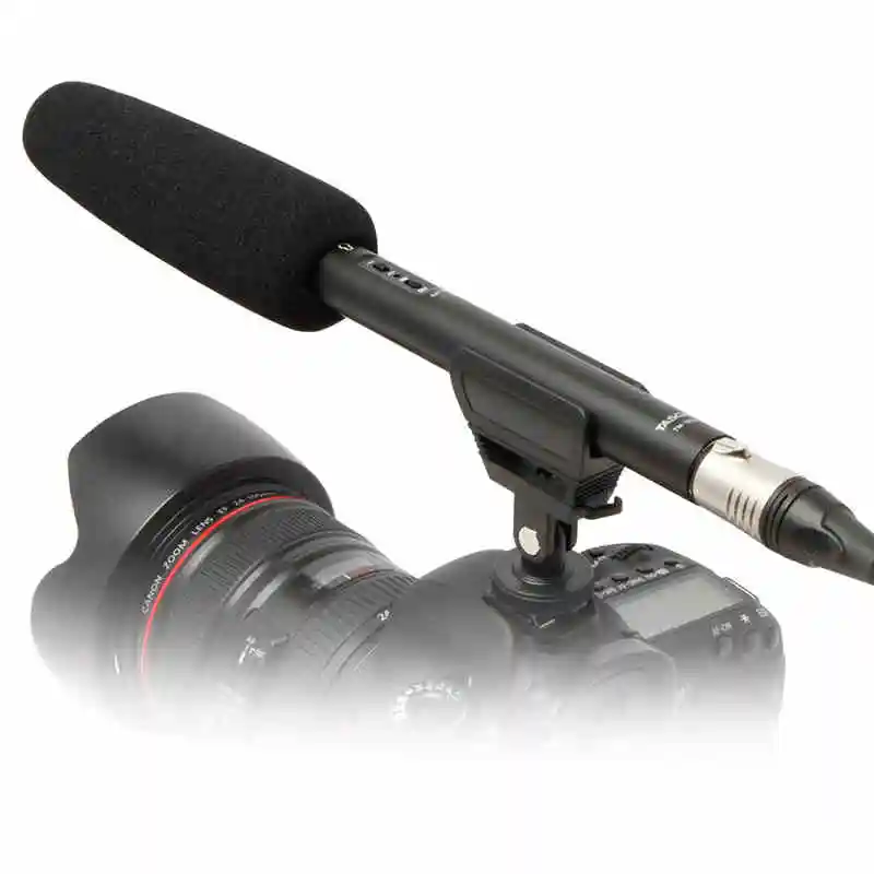 

TASCAM TM-DR150SG shoctgun style Interview microphone for SLR movie recording