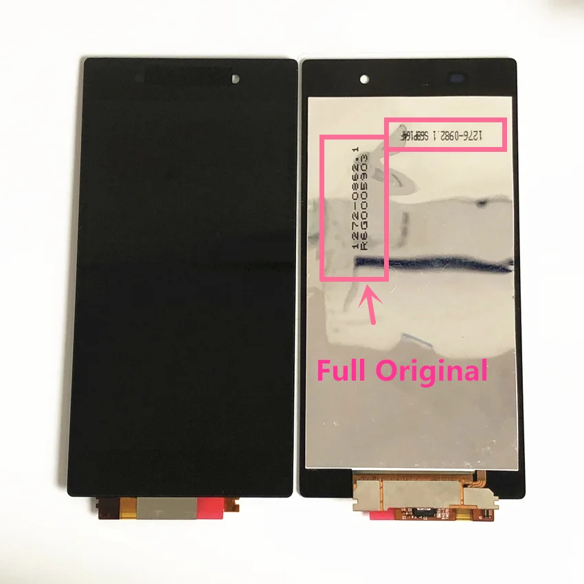 Сенсорный экран для Sony Xperia Z1 L39H C6902 C6903 ЖК-дисплей дигитайзер сенсорная стеклянная