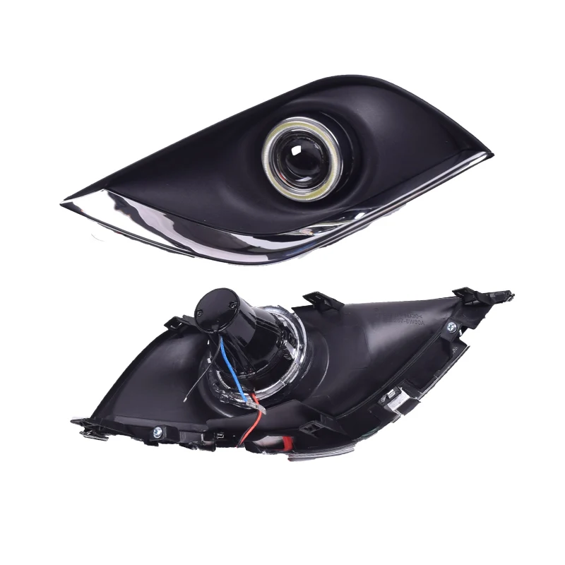 QINYI 2x Автомобильный светодиодный светильник дневного света для Nissan Almera Latio Sunny, Versa DRL Ангел глаз противотуманный светильник