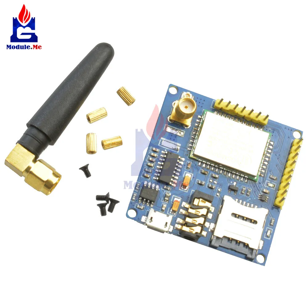 A6 GPRS Pro серийный GPRS GSM модуль ядро DIY макетная плата ttl RS232 с антенной GPRS беспроводной модуль передачи данных Замена SIM900