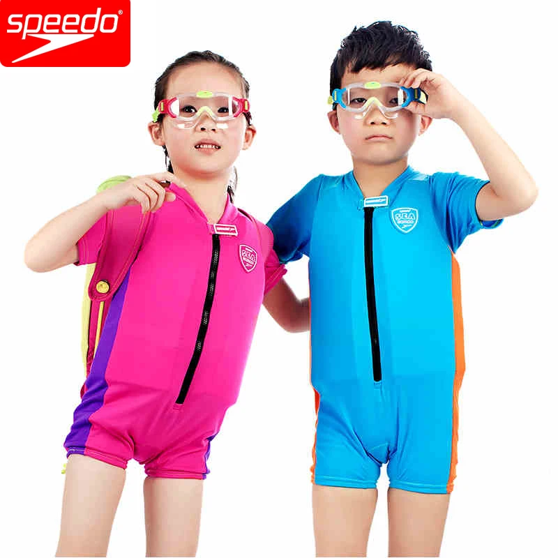 Rosa Speedo Sea Squad Swim If 2-4 Costume Unisex Bambini 