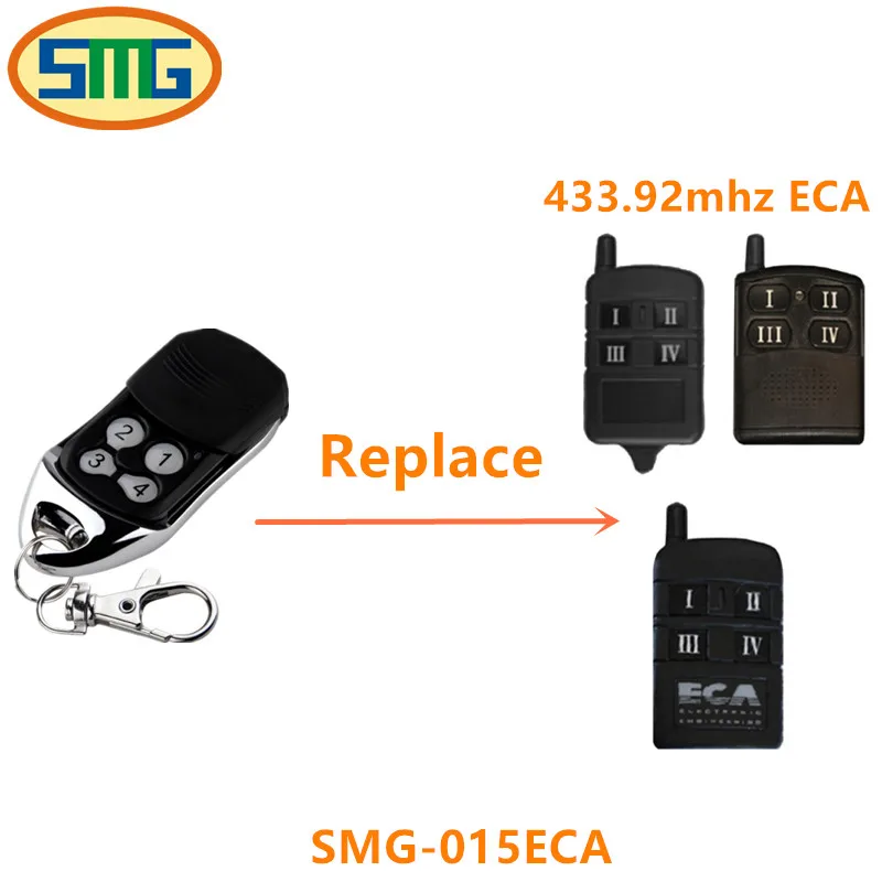 

2pcs Best price 433.92MHZ ECA Gate/Garage door Remote Control Compatible free shipping
