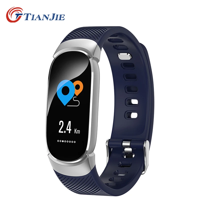 

TIANJE QW16 smart bracelet bluetooth sports smart band heart rate blood pressure sleep monitor smart wristband for iPhone huawei