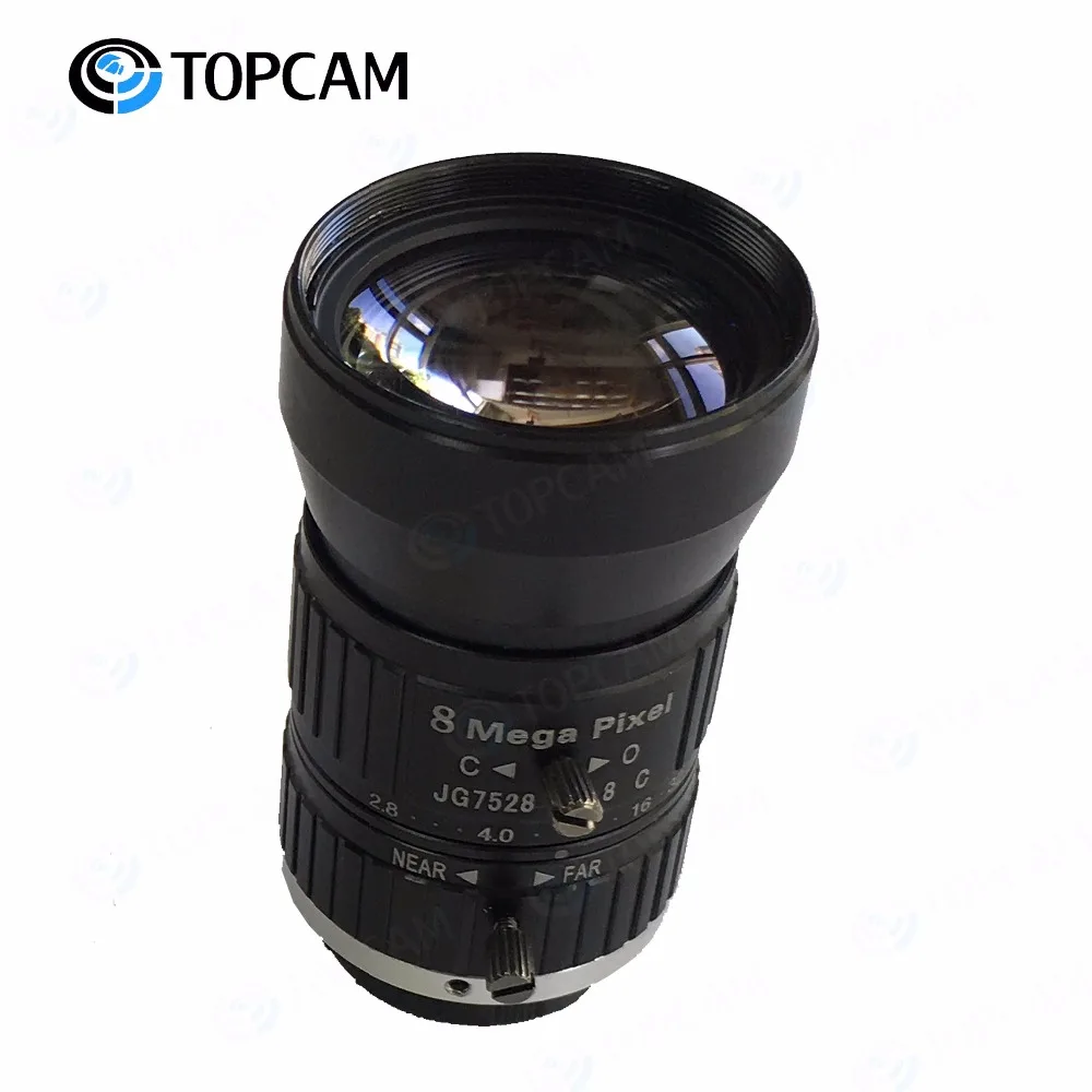 Объектив для ТВ 8 Мп 75 мм CC|lens cs|cs mountlens cs mount |