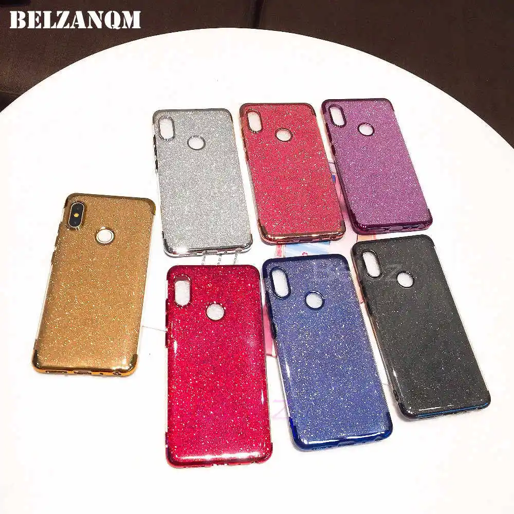 Luxury Cute Glitter Phone Case For Xiaomi Mi A1 A2 5X 6X 8 SE Soft Silicone Bling Cases Redmi Note 5 6 5A 4X pro |